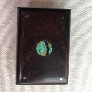 Native American hand crafted belt buckle